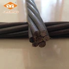 Pestressed Construction 12.7mm 15.2mm 7 Wire PC Steel Strand