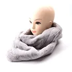 Scarf Women Women Fashion Winter Fake Fur Collar Scarf Solid Color Thicker Warmer Neck Scarf For Women