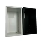 Customized powder coated black process computer dvd dvr case metal stamping parts