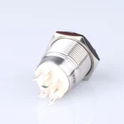 top selling pilot light head push button switch parts