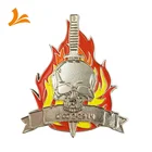 Silver Coin Coins Coin Metal Coin OEM Personalized Make Custom Commemorative Nickel Plated Double Silver Coin Coins