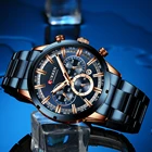 CURREN 8355 factory direct wholesale water resistant stainless steel band watch 3 dials chronograph mens watches wrist