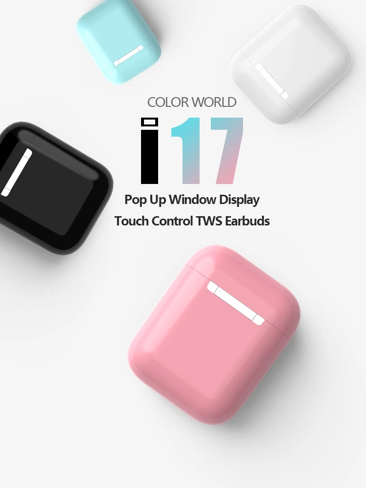 New arrivals 2019 amazon tws wireless bluetooth 5.0 headphone cheap audifonos i11 i12tws i17 earbuds i10 tws - ANKUX.COM