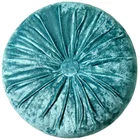 Round Cushion Small Fresh Personality Handmade Pumpkin Velvet Pillow Throw Cushion Office Waist Pillow Sofa Pillow