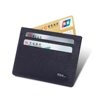 Custom Amazon Hotsale RFID Blocking Ultra Slim Leather Wallet Case Credit Card Holder
