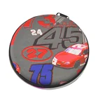 Nylon Cartoon Printing Custom Pocket CD DVD Disc Storage Holder CD DVD Protector Wallet Car Music Carry Case Bag