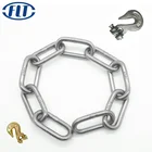 German standard 2.5 * 24*10 mm stainless steel Q235 material DIN763 long chain