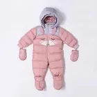 Girls Baby Clothes Waterproof Snowsuit Winter Duck Down Romper Toddler Jumpsuit For Kid Girl