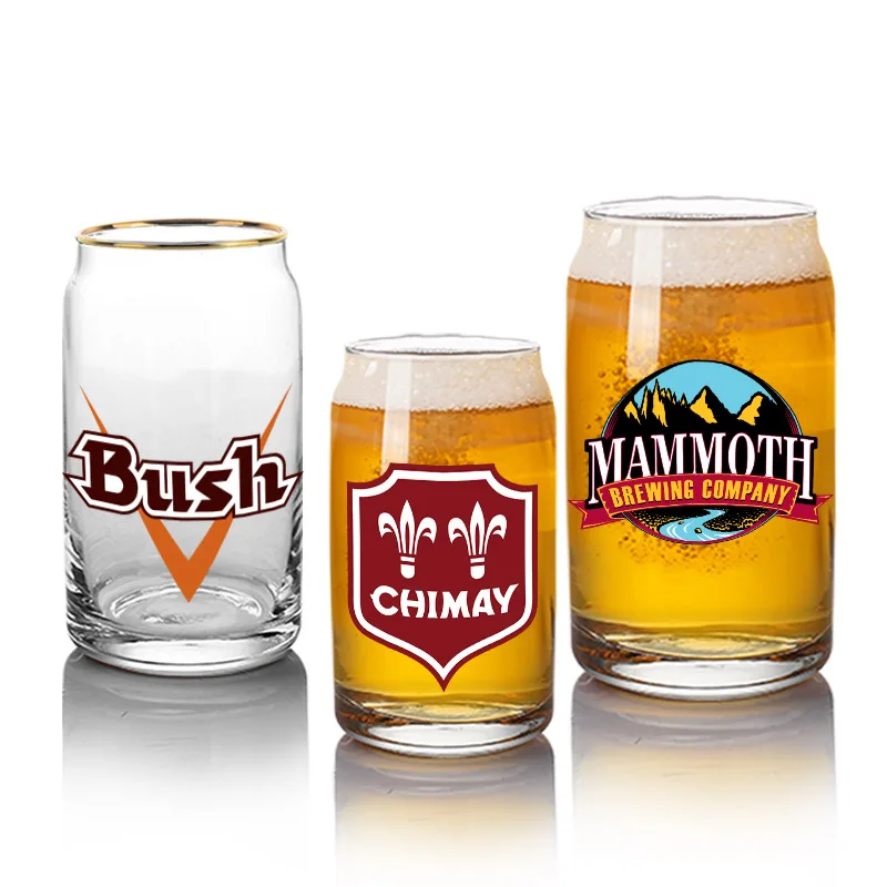 Free sample clear machine blowing glass beer cup, View blowing glass