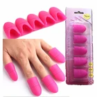 Reusable Art Silicone Soak Off Cap UV Gel Wrap Cleaner Nail Polish Remover