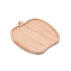 Snake Plate Bamboo Plates Fiber Apple Shaped Bamboo Snake Plate Fruit Plate