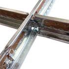 curtain suspended framing t solid groove flat beams clip runner metal t ceiling tee grid for sale
