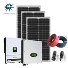 Energy Solar Business LIGHTECH 10kw Solar System On Grid Tied 10kw Home Solar Energy System