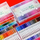 80 color Amazon Hot Sell Dual Tip WATER COLOR Brush Pen Art Marker Paint Set for student or artist