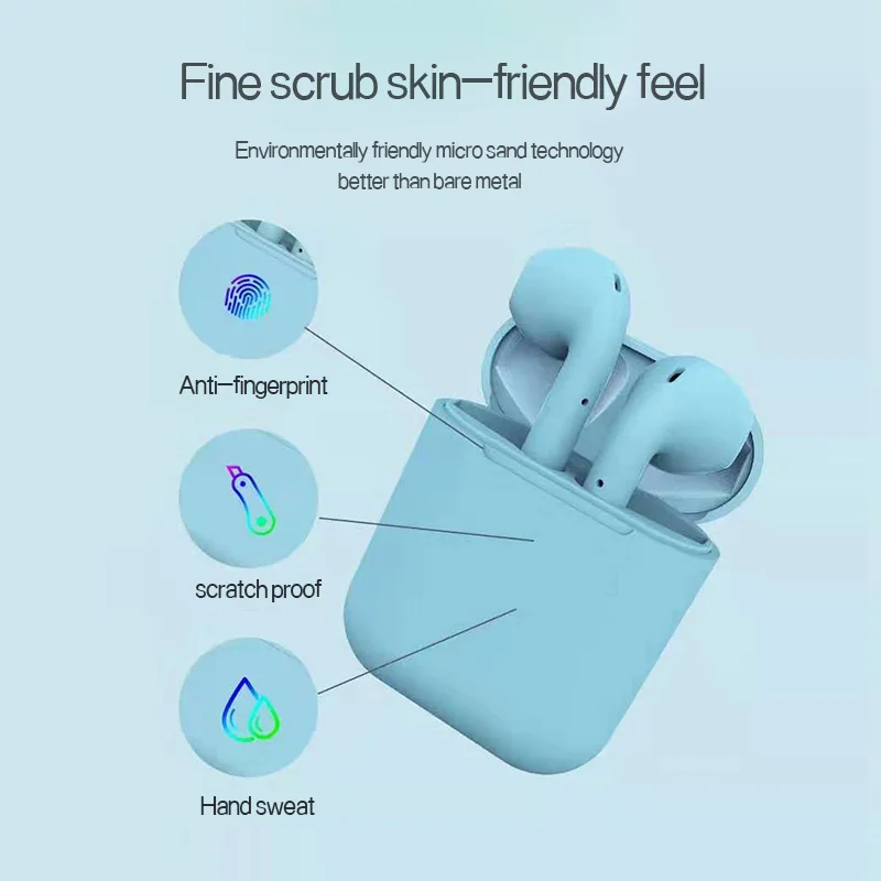 Bluetooth Earphone Wireless Earbuds , High Quality Colorful Headset Sport Bluetooth Earphone Wireless Headphones - ANKUX.COM