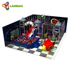Commercial Kids soft play house Indoor playground equipment with slides