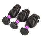 10A Indian Human Hair Weave Bundles with Lace Frontal Closure Best Virgin Cuticle Aligned Loose Wave Hair Vendors