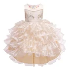 Hot Selling Kids Summer Clothing Girl Floral Party Wear Dress