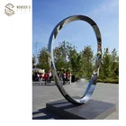 Metal Balls Metal Metal Sculptures Large Stainless Steel Hollow Sphere Metal Balls Sculpture With Bronze Man