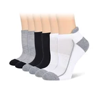 summer men thin bamboo cotton white black gym mesh ankle invisible boat socks cotton loafer sock no show socks non slip