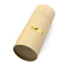 Paper Packaging Custom Biodegradable Cylinder Paper Tube For T-Shirt Packaging
