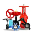 UL FM approved grooved end Butterfly Valve for Fire Sprinkler system