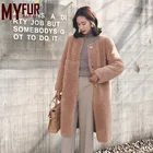 Winter Jackets Faux Lamb Fur Plus Size Long Coats luxurious faux fur clothing
