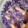 high grade Natural Clear amethyst quartz Crystal Gravel rough stones jewelry