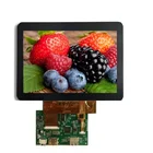 led display panel 7" inch lcd display usb interface hdmi board screen display capacitive touch panel