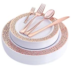 Manufacturer directly supply wholesale disposable plate plastic with low price