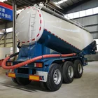 Luyi factory High Quality low price multi-axle 3 Axles Semi Trailer Bulk Cement Tanker on Sale