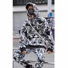 Factory direct price camouflage hoodies men's hip-hop sweats long sweatshirt