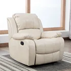 Manual Beauty Salon Recliner Chair with Ottoman,Customized Recliner Chair,Single Recliner Chair