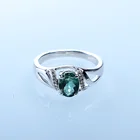 high polishing 925 sterling silver cz rhodium plated Imitation pearl rings for women