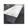 Luxury white quartz backlit table top quartz countertop