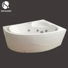 Low Entry Threshold Corner Handicap Bathroom Walk in Tub/Bathtub
