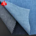 stock denim fabric nice price hot sale blue jacquard denim jeans fabric