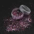 Poly Chunky Exclusive Design Mixed Colored Fall Leaves Glitter For Decoration