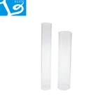 Hot Sell Hard Transparent Pvc Pipe Clear Plastic Tube for Gifts Packing, Round Clear Packing Tube