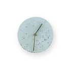 Factory directly wholesale cheap corporation promotion gift cement wall clock round home decoration custom logo clock