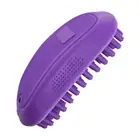 Pet bath molded rubber teeth Curry Comb removing dust and loose hair
