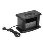 Heater Fireplace Style Heater Winter Warmer Portable Mini Heater Desktop Remote Control Air Heater