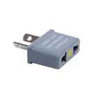 Travelsky Custom high quality Australia multi plug world wide travel 2 flat pins adaptor plug and power socket