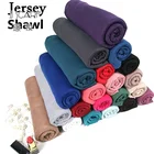Top quality wholesale spring arab jersey polyester women scarf muslim hijab