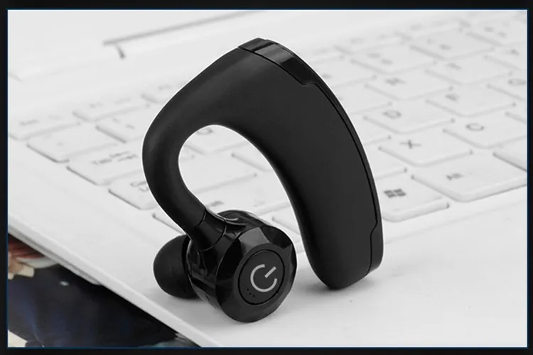 V11 Wireless Headset Driver Business ear hook earphone HD Sport Stereo BT Voice Control headphone with Mic - ANKUX.COM