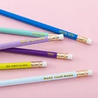 Back to school high quality standard pencil with eraser