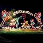 New year city street garden hotel event outdoor decoration custom led christmas decor lights outdoor