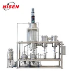 HISEN laboratory wiped film evaporator short path distiller cbd hemp oil