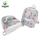 2020 designer custom logo eco friendly backpack kids for teen girls
