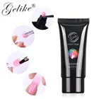 Best selling 30g 60g builder new type glitter nail polish poly gel